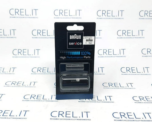 Blocco Lama Con Supporto Rasoio Braun Cruzer