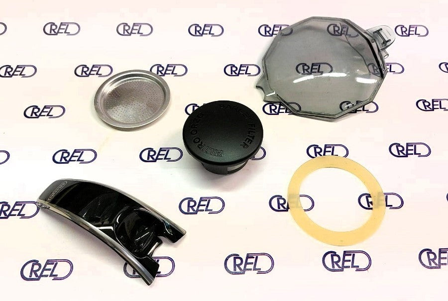 Accessori 4 Tazze Moka Elettrica De Longhi Alicia Emkp