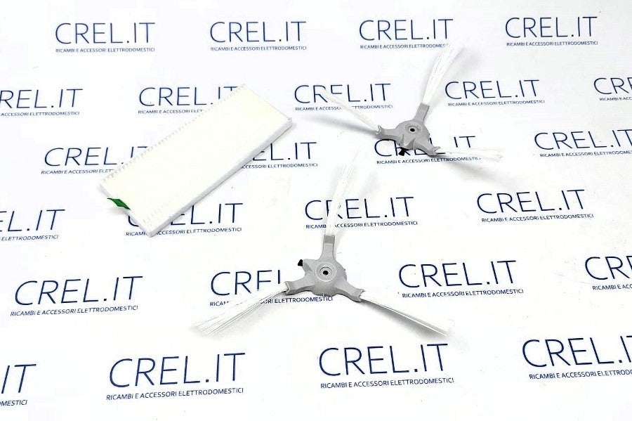 N.2 Spazzolini E Filtro Hepa Robot Aspiratore Rowenta Explorer