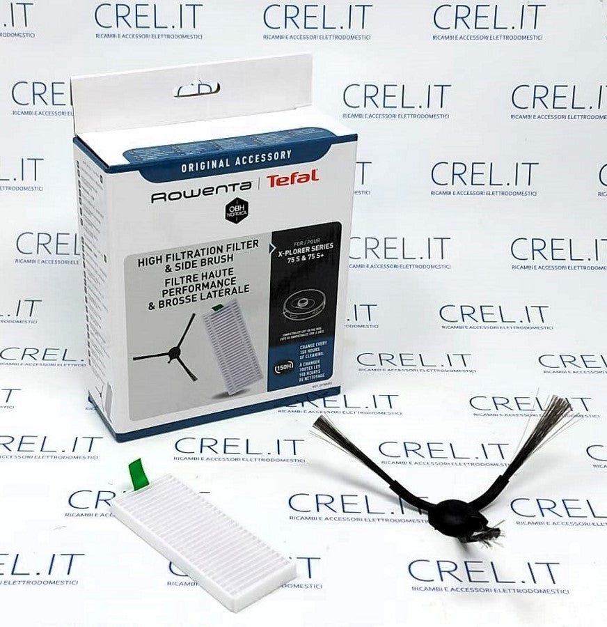 Kit Manutenzione Aspirapolvere Robot Rowenta X-plorer Serie 75s 75s+