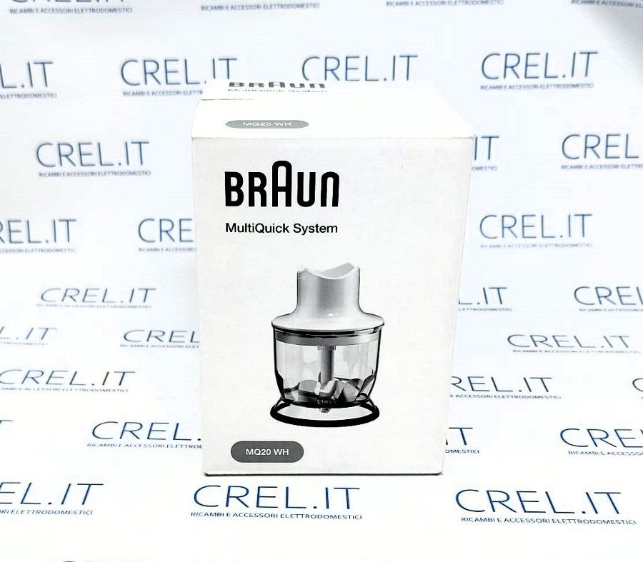 Accessorio Tritatutto Multiquick Easyclick Mq 20 Bianco Braun 350 Ml