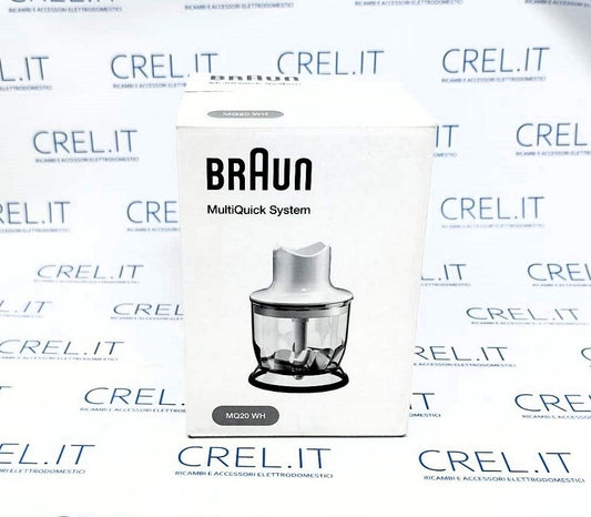Accessorio Tritatutto Multiquick Easyclick Mq 20 Bianco Braun 350 Ml