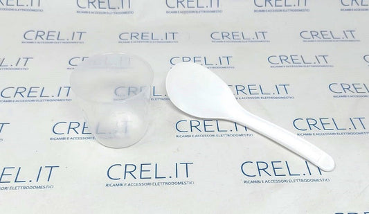 Bicchierino E Spatola Cuociriso Black E Decker Bxrc1800e