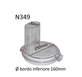 Coperchio Contenitore Robot Da Cucina Reba Chef N349