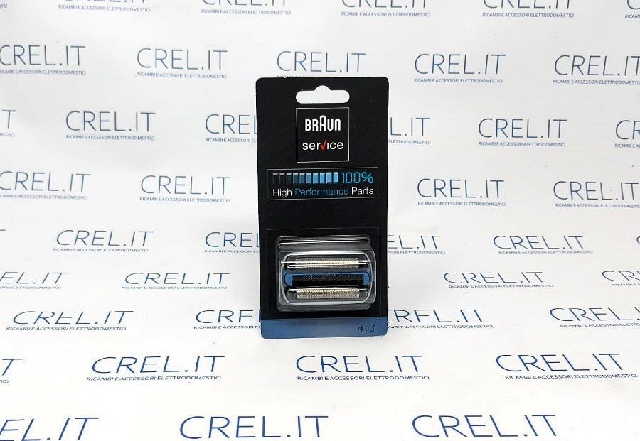 Blocco Lamina E Coltelli Cornice Argento Rasoio Braun Cooltec