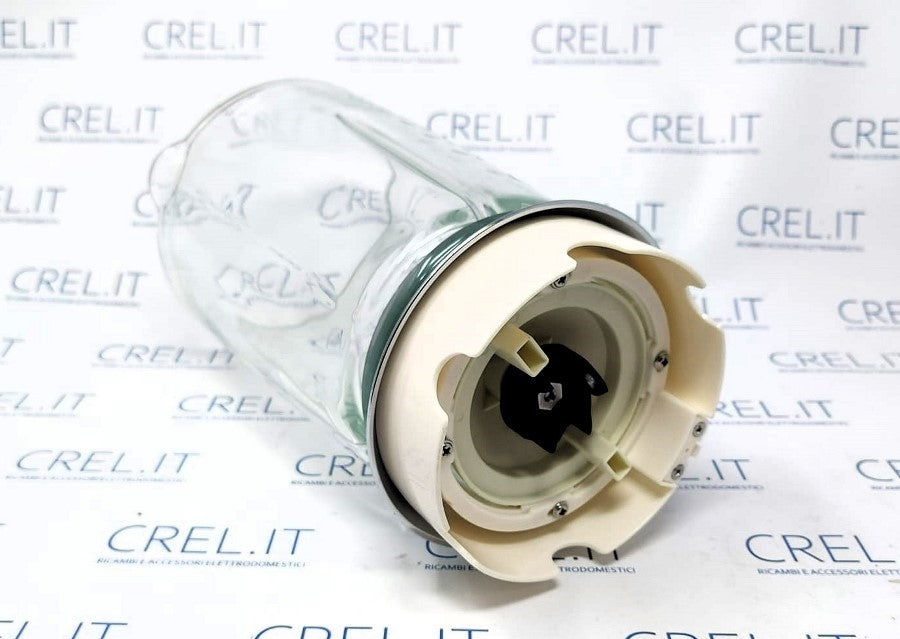 Assieme Caraffa In Vetro Completa Frullatore Ariete Vintage 583