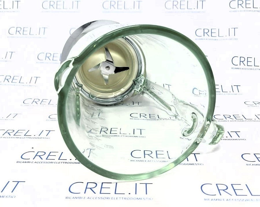 Assieme Caraffa In Vetro Completa Frullatore Ariete Vintage 583