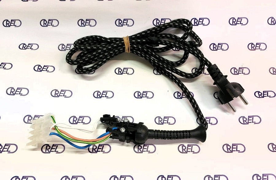 Cavo Alimentazione Nero Ferro A Vapore Rowenta Focus Rs-dz0035 Usato