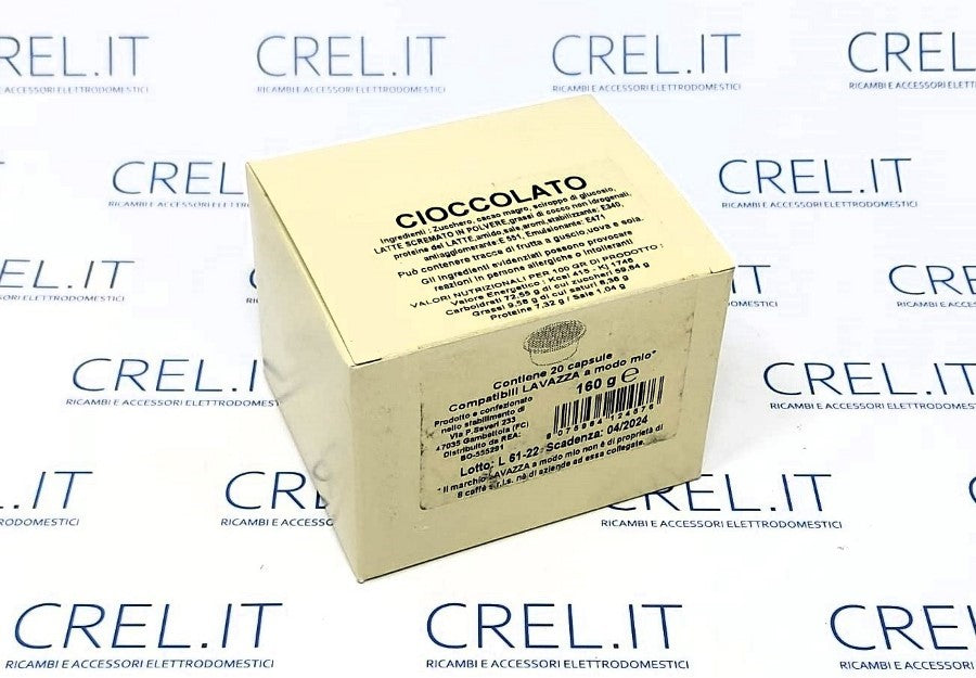 20 Capsule Compatibili Lavazza A Modo Mio Cioccolato