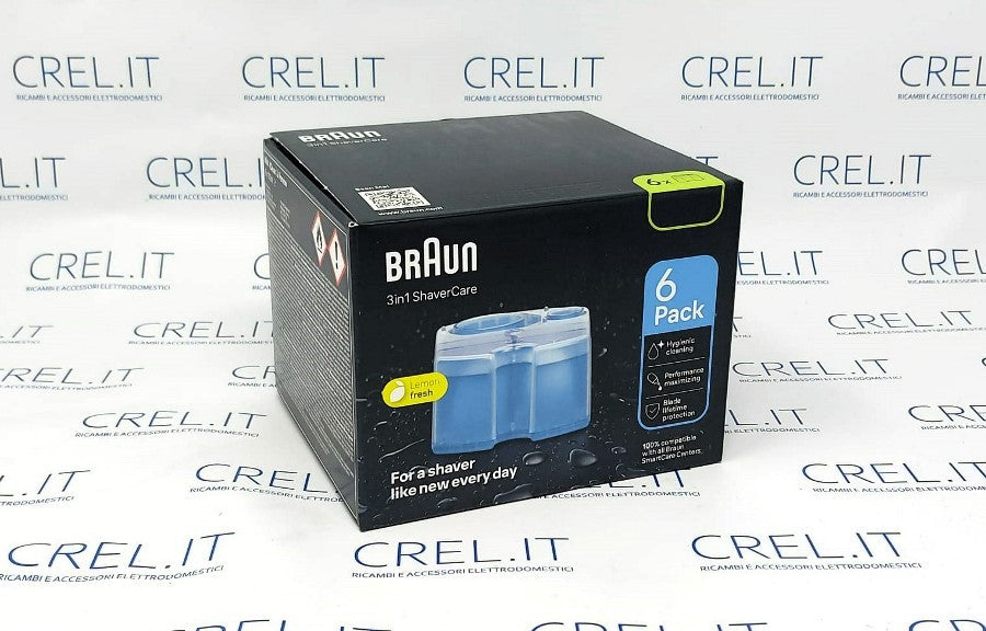 6 Cartucce Braun Ccr6 80745129 Spedizione Gratuita