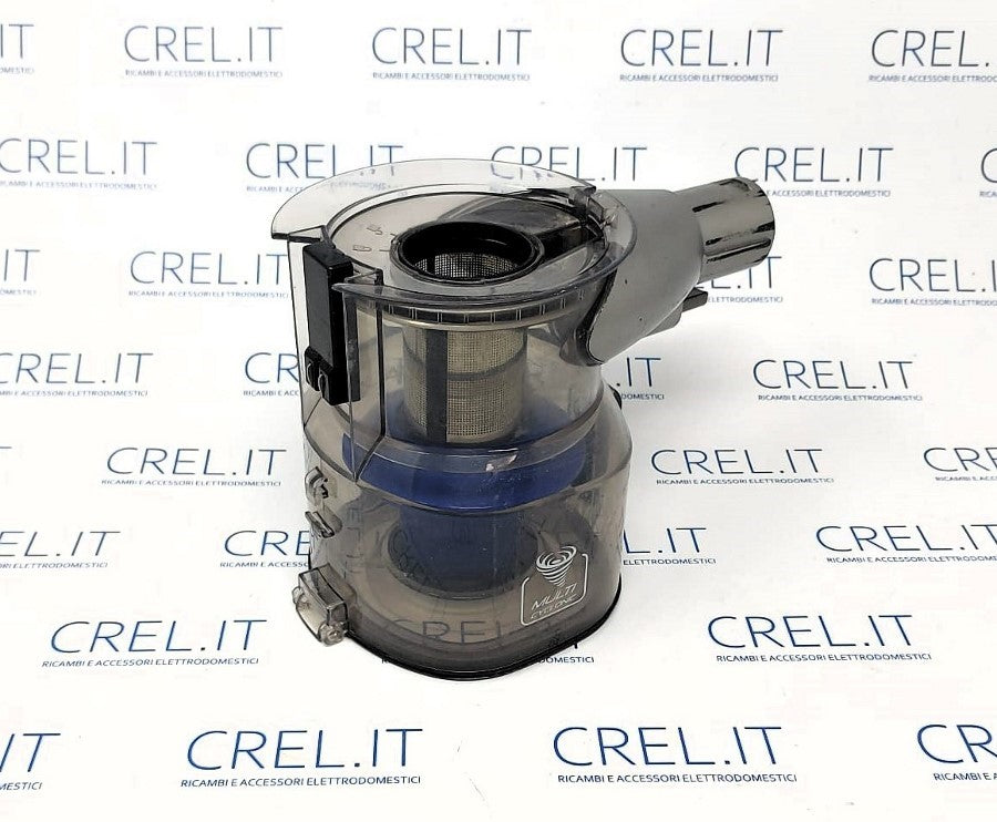 Contenitore Polvere Blu Grigio Scopa Ariete 2756 Usato