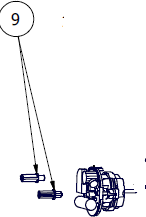 Distanziale Colonnine Motore Brushless Phon Elchim Run