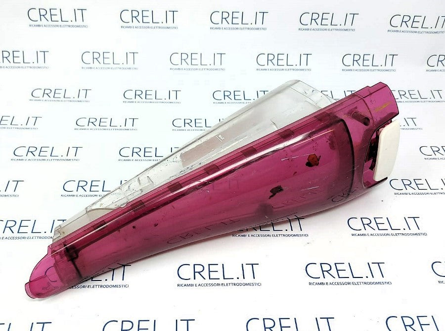 Serbatoio Polvere Scopa Imetec Piuma Colore Bordeaux Usato