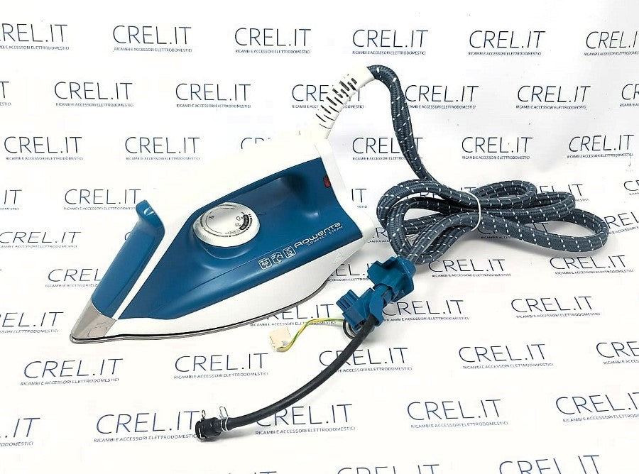 Ferro Completo Con Cavo Doppio Stiratrice Rowenta Compact Steam Usato