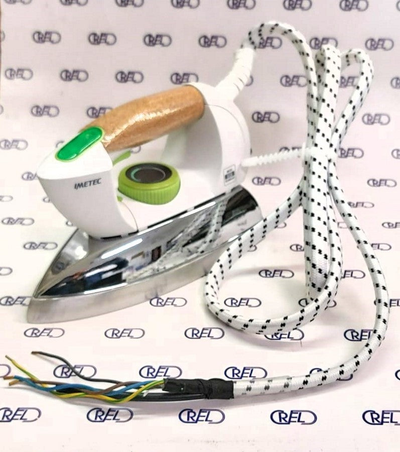 Ferro Bianco Completo Di Cavo Doppio Imetec Zerocalc, Ecocompact