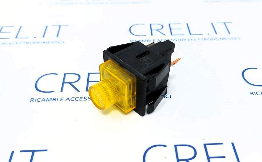 Interruttore Luminoso 3 Faston Giallo