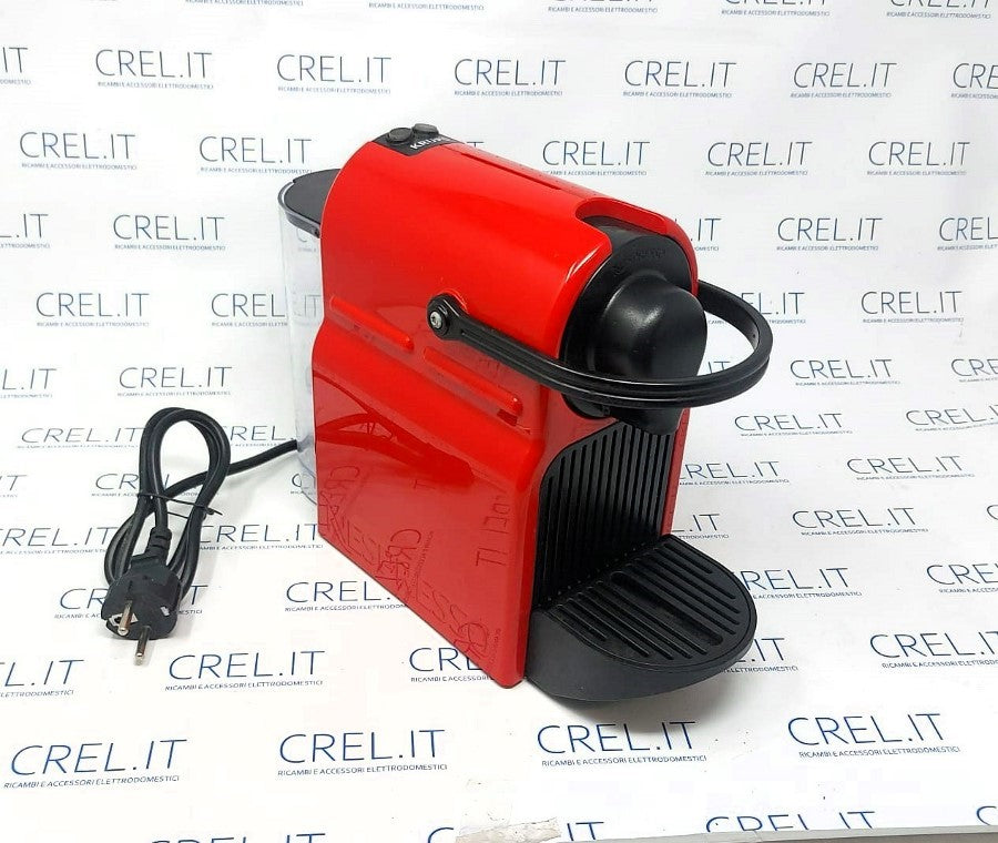 Macchina Da Caffè A Capsule Nespresso Krups Inissia Red Xn100510 Rigenerata Spedizione Gratuita
