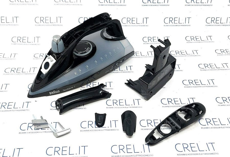 Manico Completo Ferro A Vapore Braun Texstyle 7 Usato