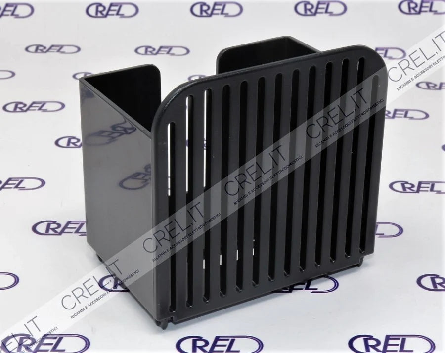 Scatola Battitore Portafiltro Per Macchina Caffè: Contenitore In ABS Nero Per Fondi, Accessorio Da Barista, 10x10,6x11,3 Cm - 5