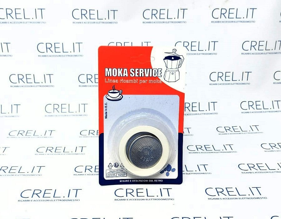 Kit Guarnizioni E Filtro Per Moka Bialetti 3 Tazze