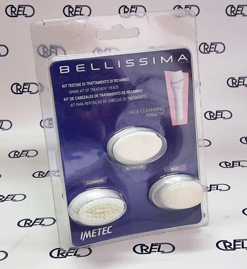 Testine Di Ricambio Bellissima Imetec Face Cleaning Pure E Light