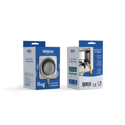 Portacialda Alluminio Con Beccuccio/filtro/dado Didiesse Frog