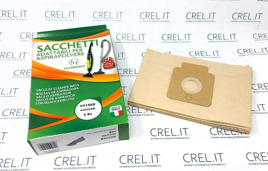 5 Sacchetti Compatibili Hoover H68a Diva