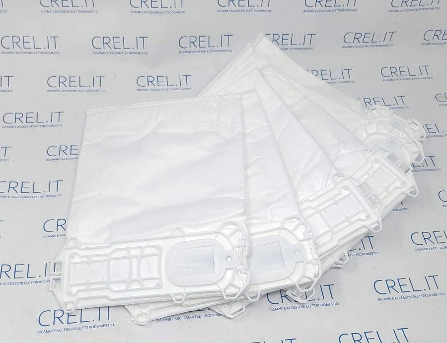 6 Sacchi In Microfibra Adattabili Folletto Vk135 Vk136