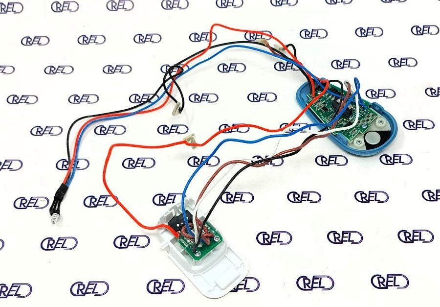 2 Schede Con Cablaggi Scopa A Vapore Black & Decker Fsmh1621 Usate