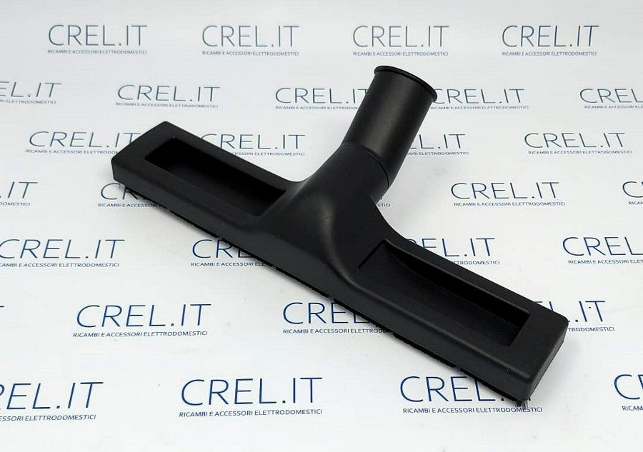 Spazzola Con Setole E Listello Posteriore In Gomma Con Raccordo 32mm Universale