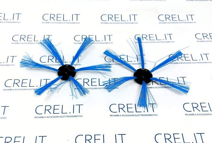 2 Spazzole Robot Aspirapolvere Philips Smartpro Compact Usate