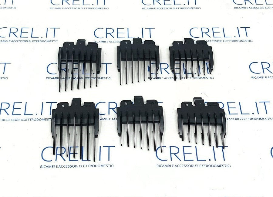 Set Di Pettini Destro-sinistro Rasoio Regolabarba E Capelli Rowenta Tn155