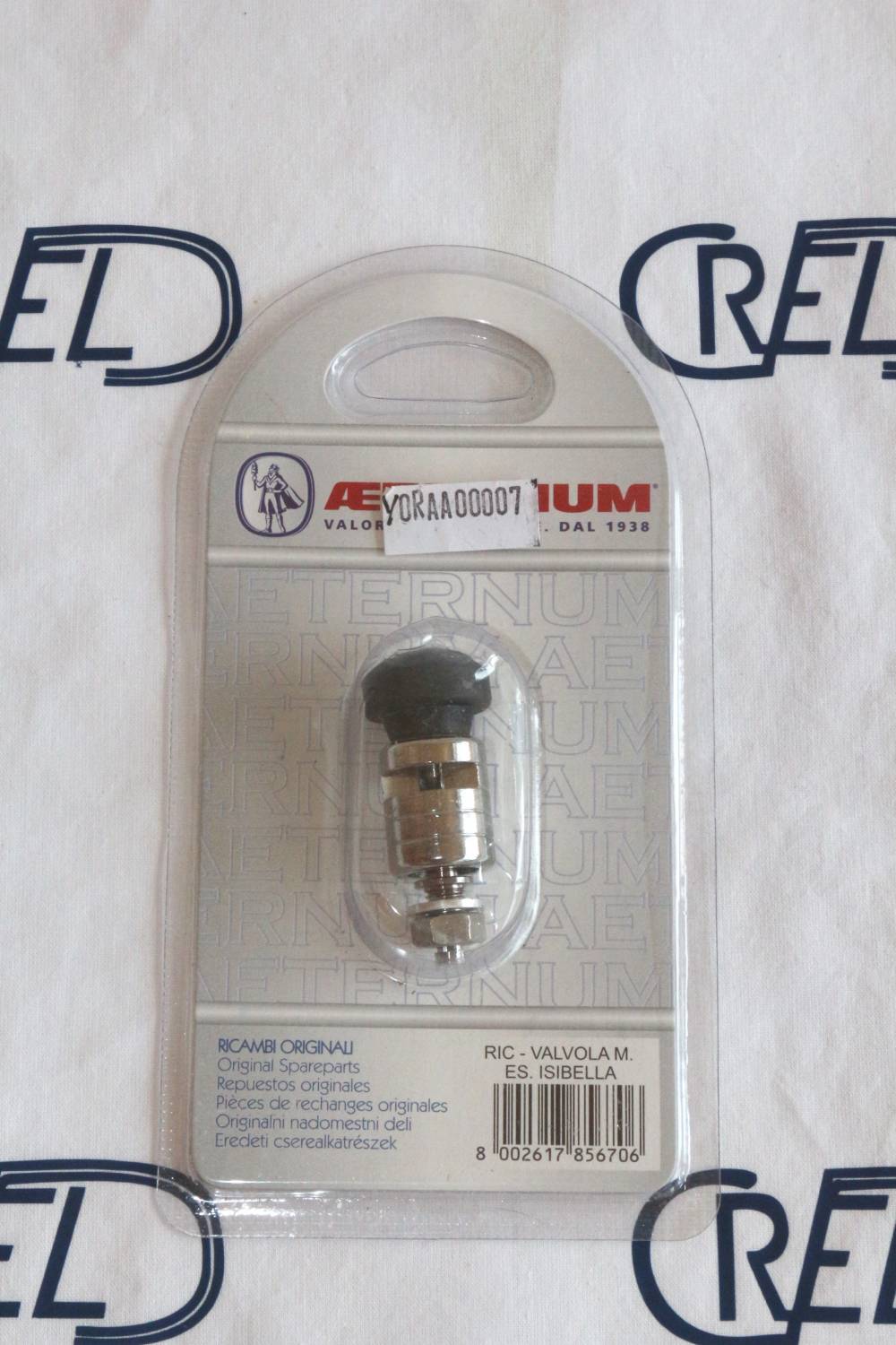 Ricambio Valvola Miss Cooky Esercizio Isibella Aeternum