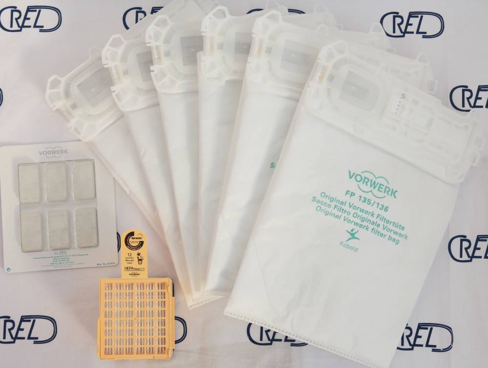 Set Farfalla Folletto Vk135, Vk136