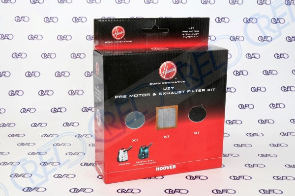Kit Filtri Aria Aspirapolvere Hoover Sensory U27
