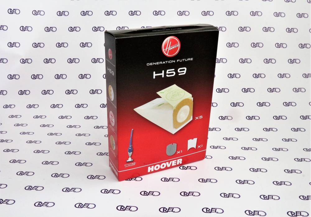 5 Sacchi Polvere Hoover H59 Athyss