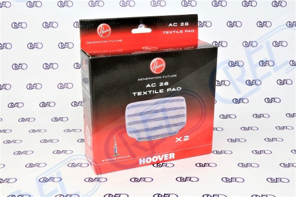 2 Panni Fibra Tecnica Scopa A Vapore Hoover Steam & Vacuum Ac28