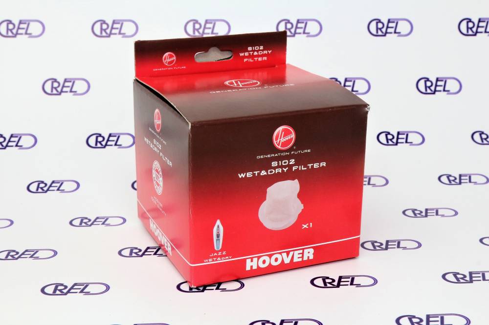 Filtro Pre Motore Aspirabriciole Hoover Jazz S102 Wet & Dry Models