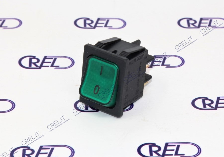 Interruttore Bipolare Verde Macchina A Leva La Pavoni Professional