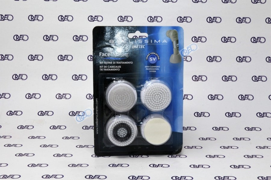 Kit Testine Di Ricambio Imetec Bellissima Face Cleansing