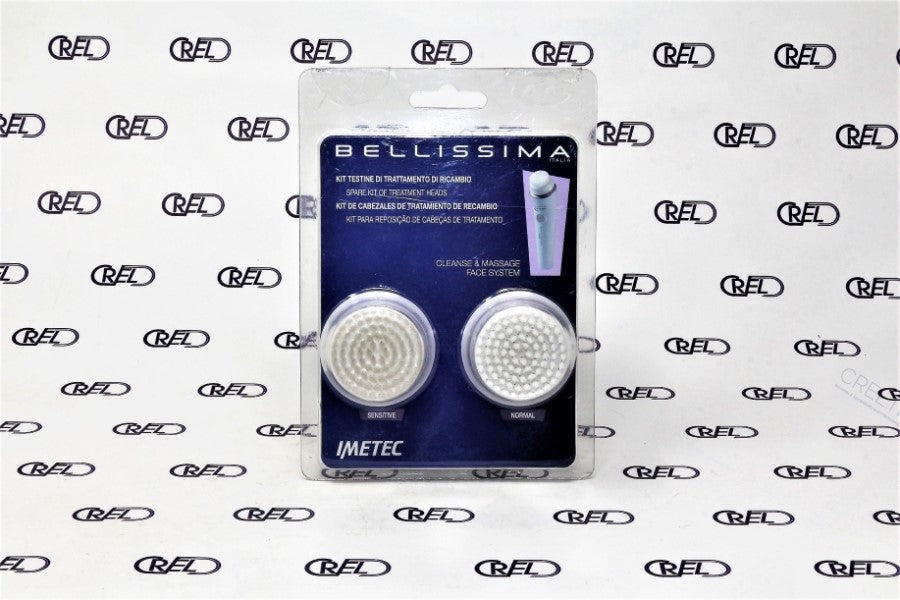 Kit Testine Ricambio Imetec Bellissima Cleanse&massage Face System