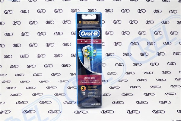 3 Testine Di Ricambio Braun Oral B Eb 25 3 Floss Action
