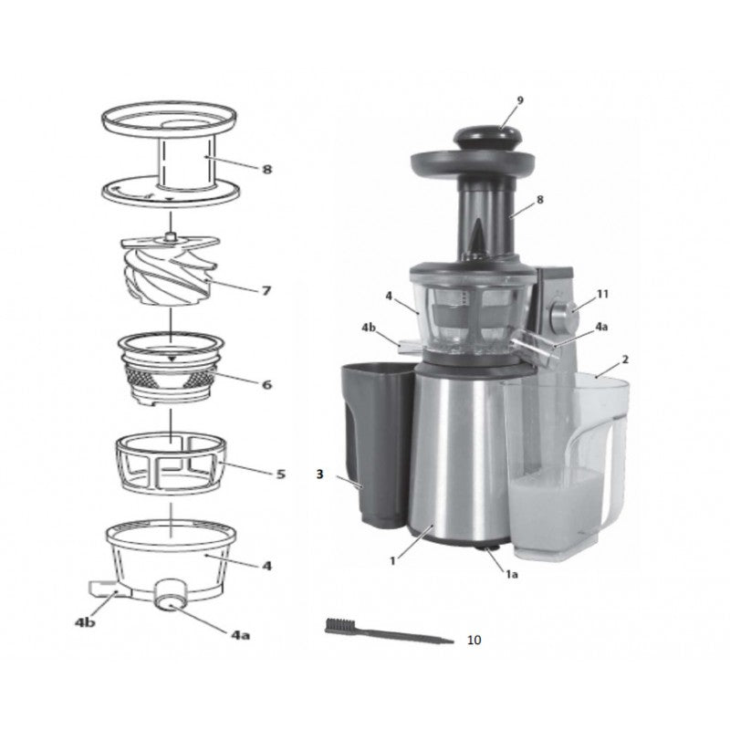 Pressino Estrattore Succo Rgv Juice Art