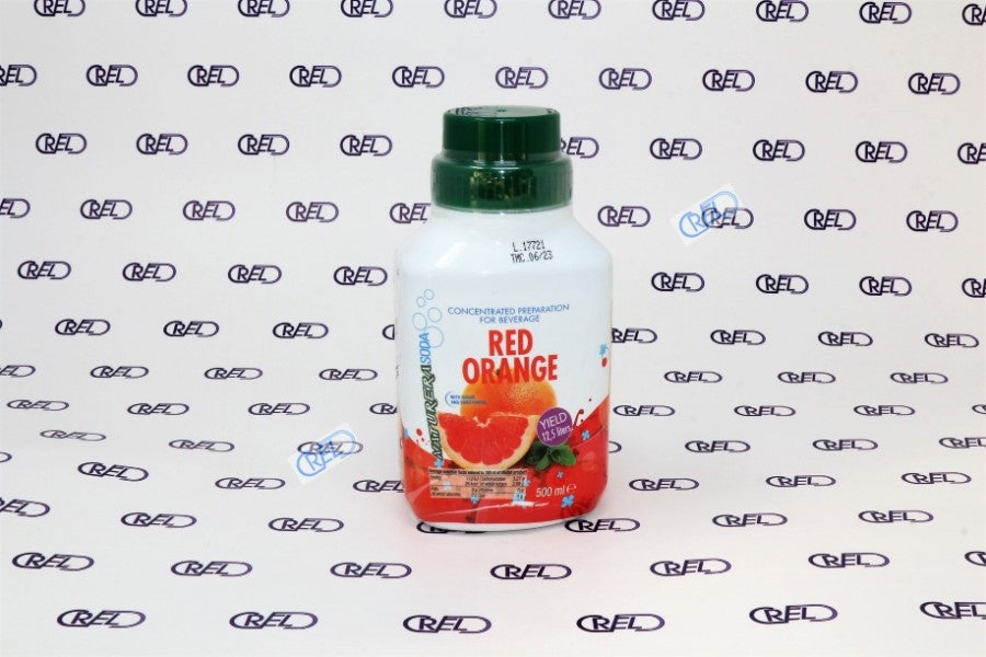 Preparato Concentrato Gusto Arancia Rossa Gasatore Sodagas
