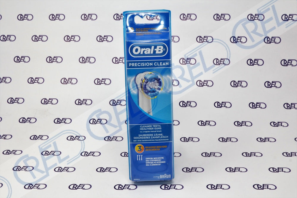 3 Testine Di Ricambio Braun Oral B Eb20-3