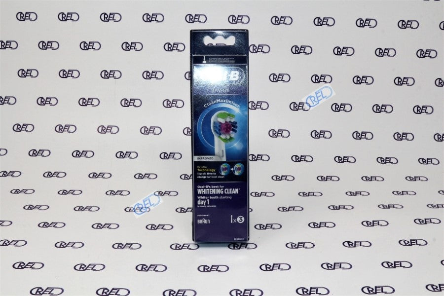 3 Testine Di Ricambio Braun Oral B Eb 18-3 3d White Ffs (setole Verdi)