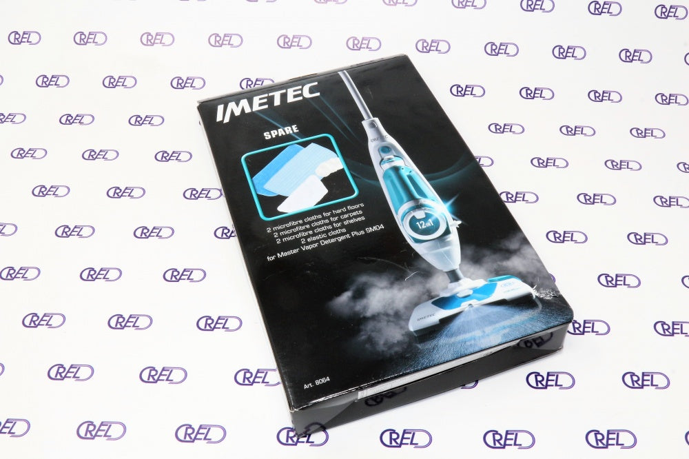 8 Panni Pulitore A Vapore Imetec Master Vapor Sm04