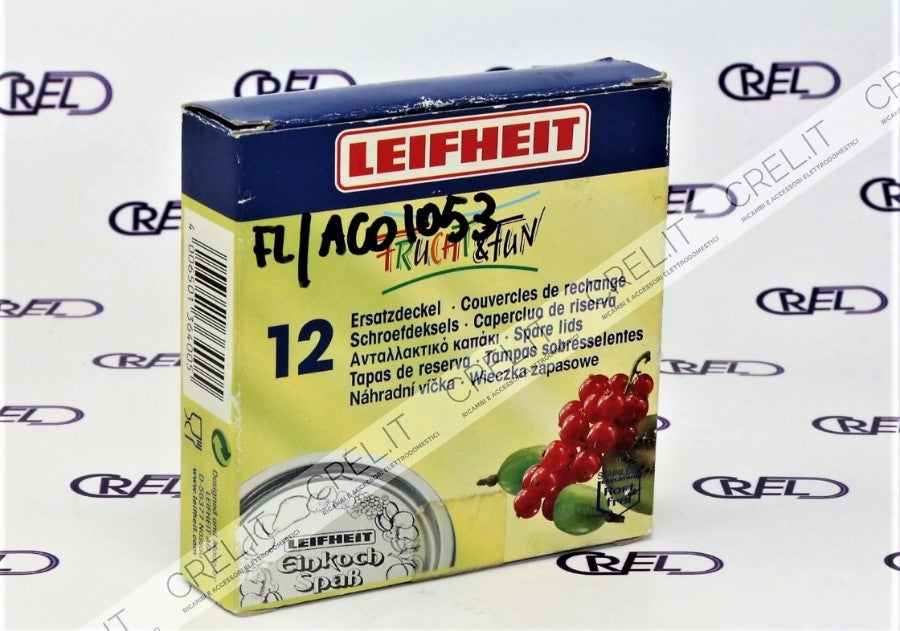 12 Coperchietti Per Contenitori In Vetro Magic Vac