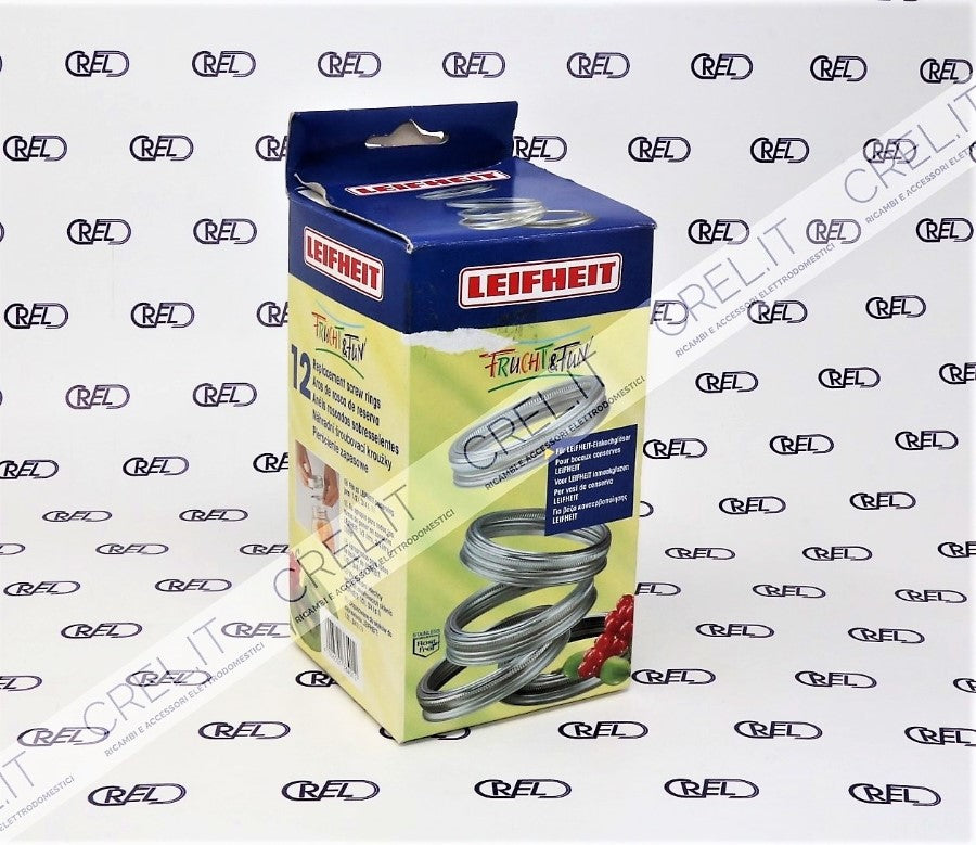 12 Anelli Tenuta Per Contenitori In Vetro Magic Vac