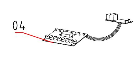 Scheda Elettronica Con Display Friggitrice Ariete 4621